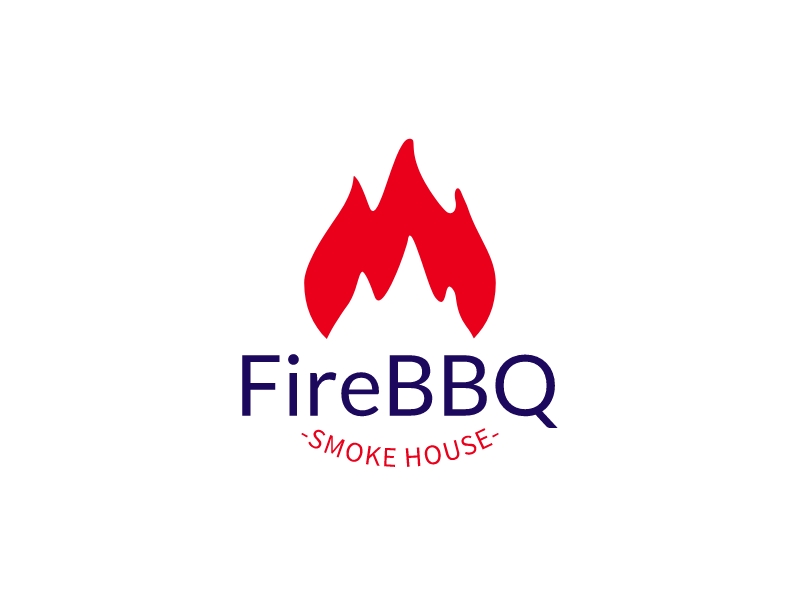 FireBBQ logo design