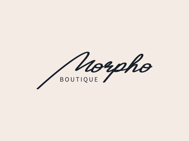 Morpho logo design