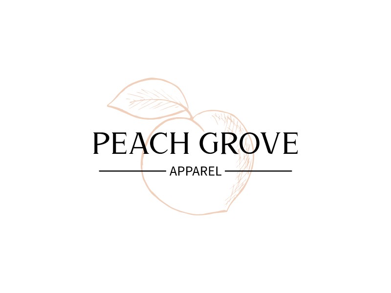 Peach Logo Design