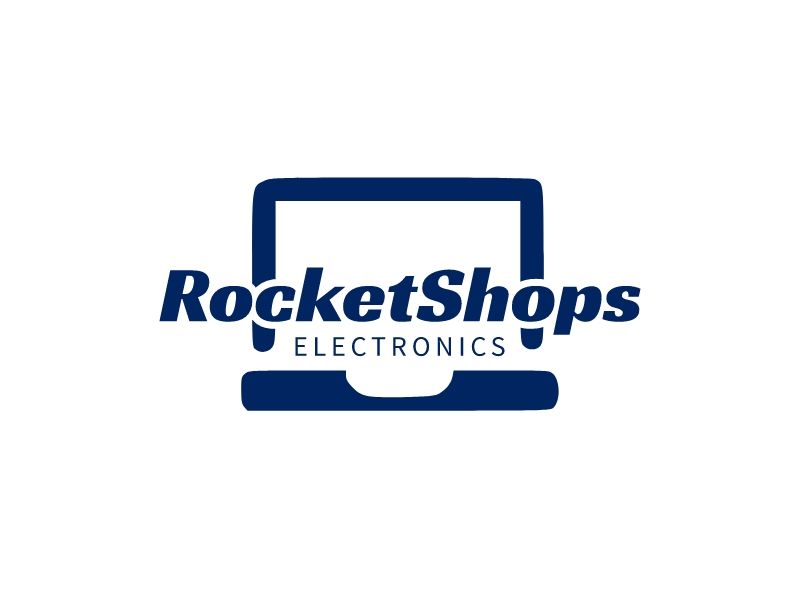 RocketShops logo design