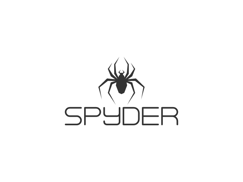 spyder logo design