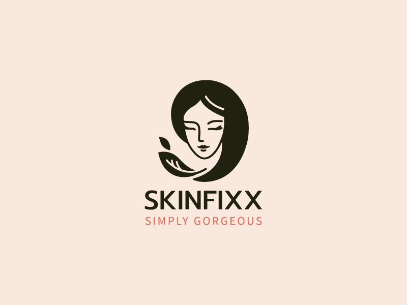 SkinFixx logo design