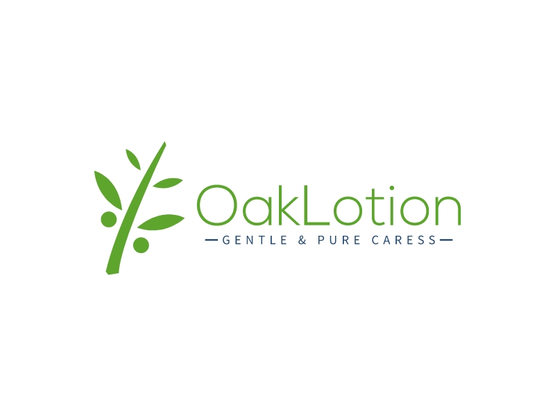 OakLotion logo design