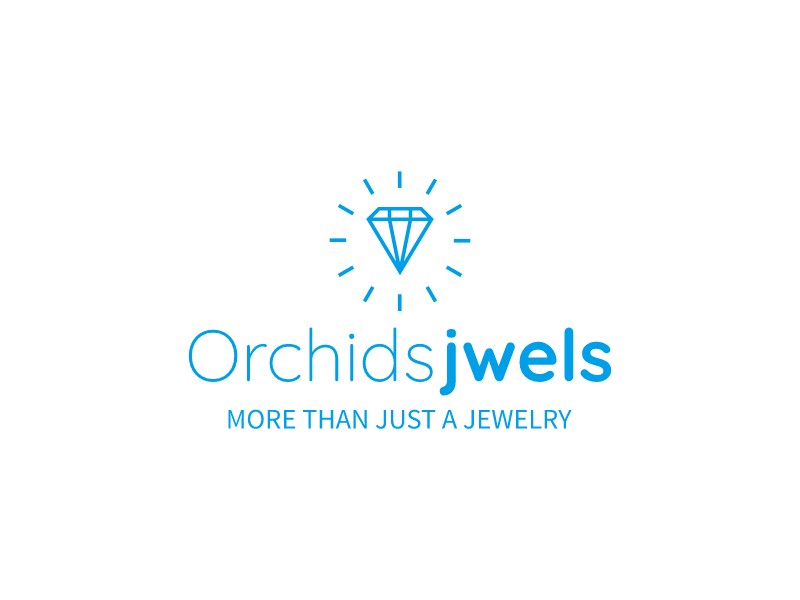 Orchids jwels logo design