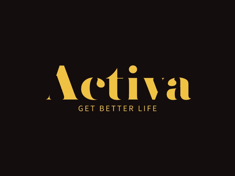 Activa logo design