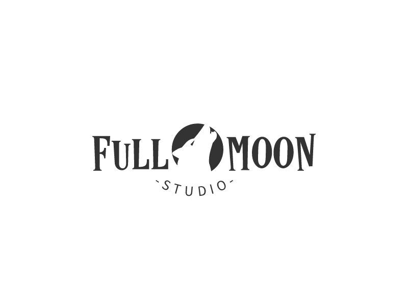 FullMoon logo design