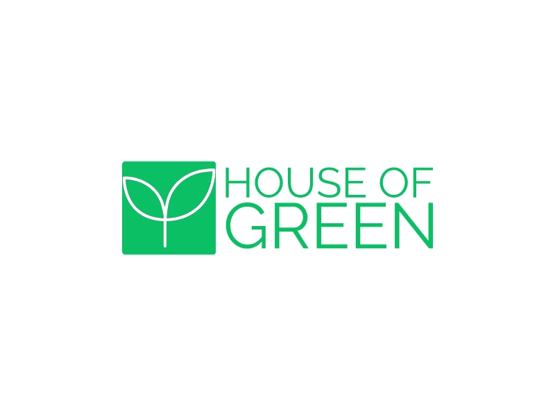House of Green logo design