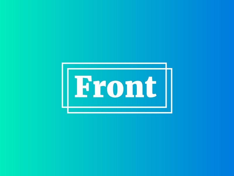 Front logo design