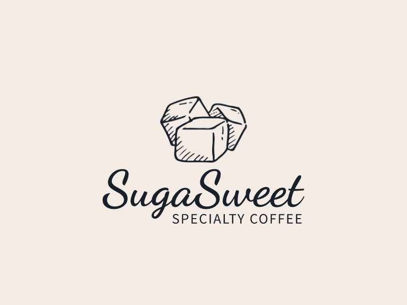 SugaSweet logo design