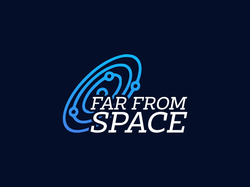 FAR FROM SPACE logo design