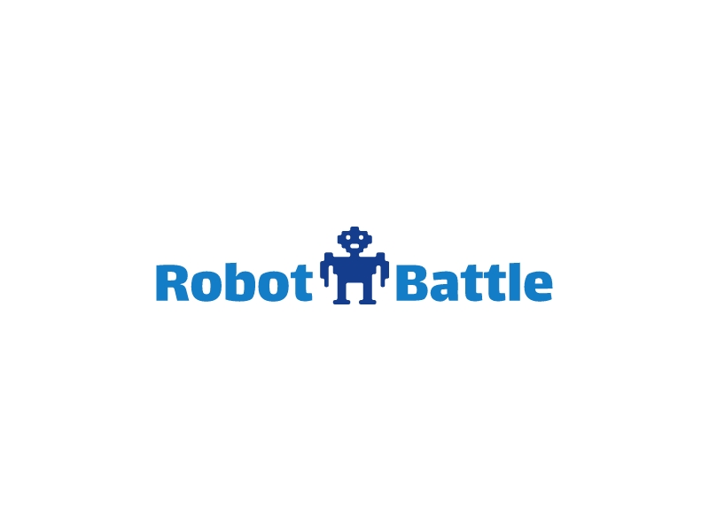 Robot Battle logo design
