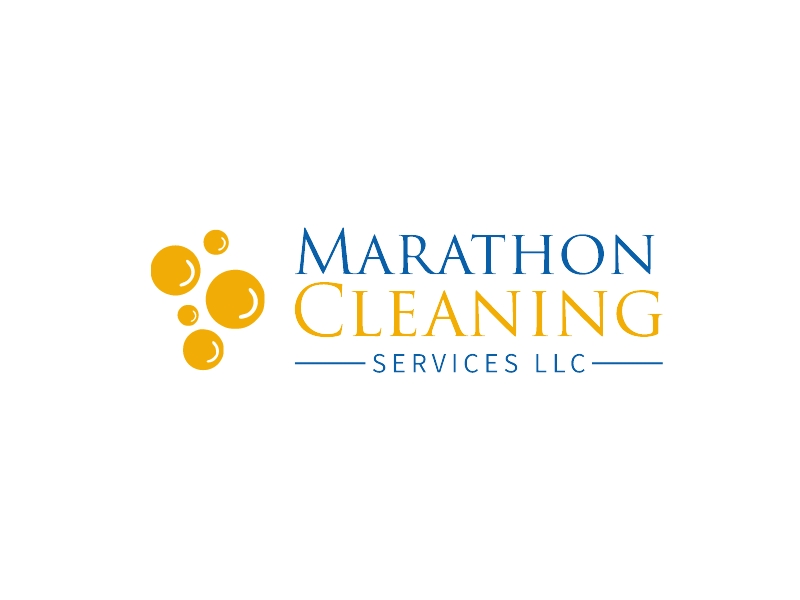 Marathon Cleaning logo design