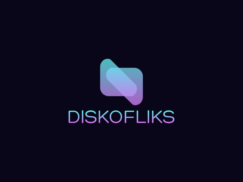 DiskoFliks logo design