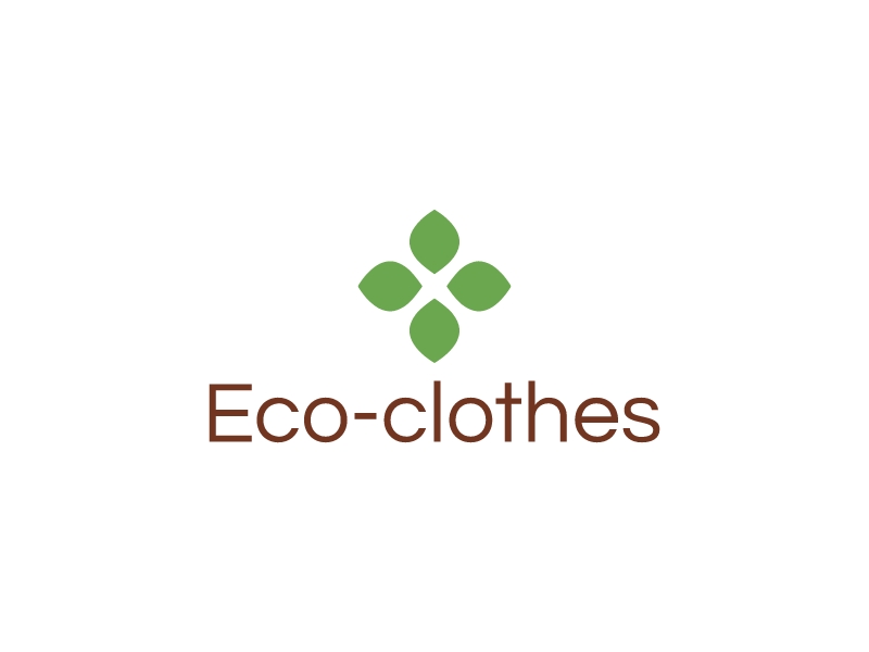 Eco-clothes logo design