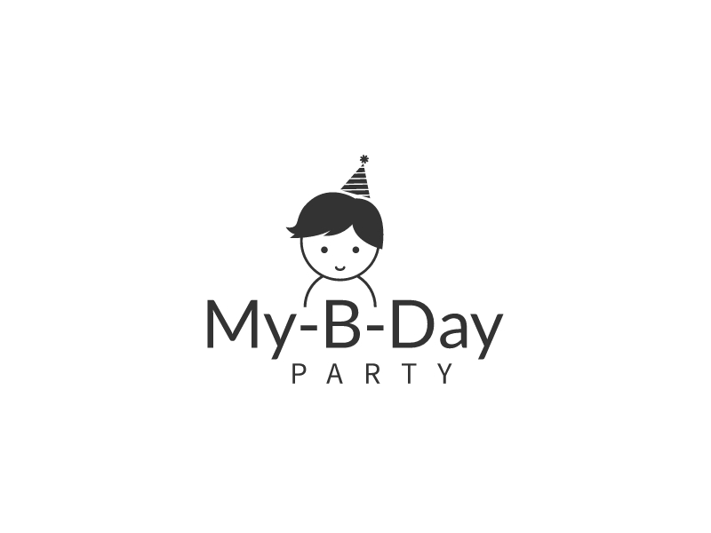 My-B-Day logo design