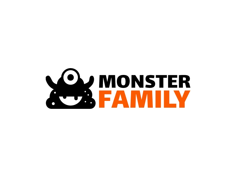 Monster Family logo design