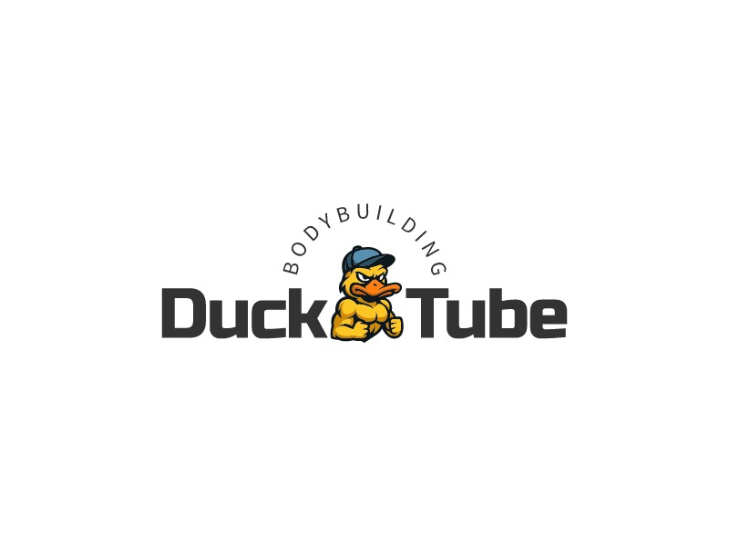 Duck Tube logo design