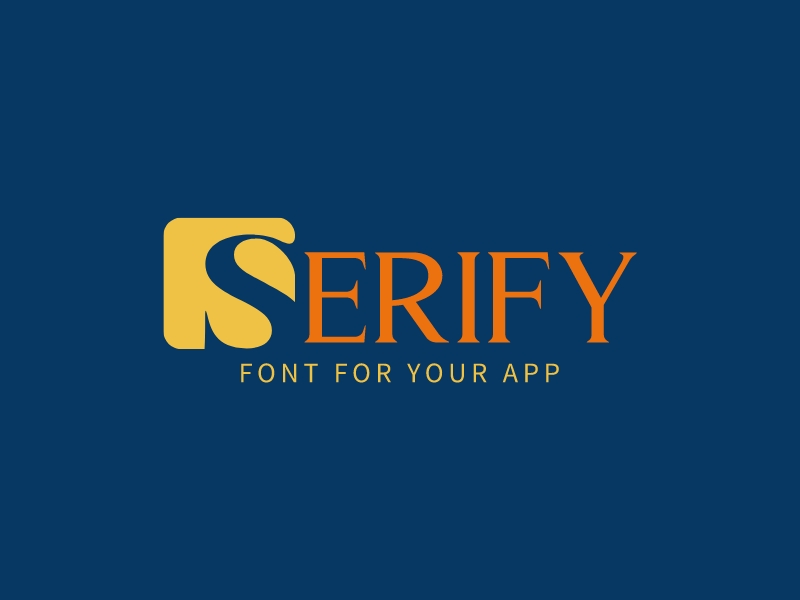 Serify logo design