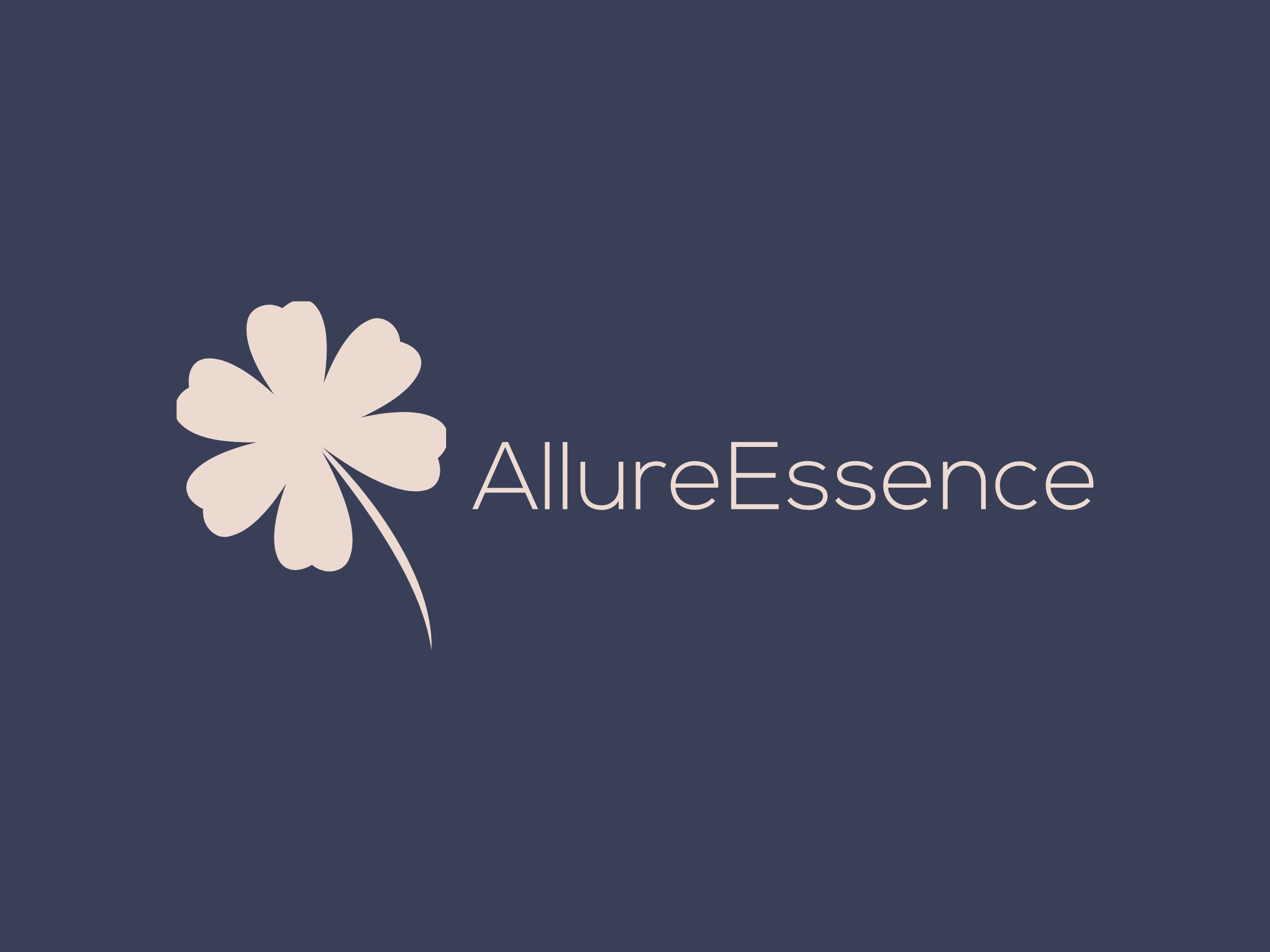 AllureEssence logo design