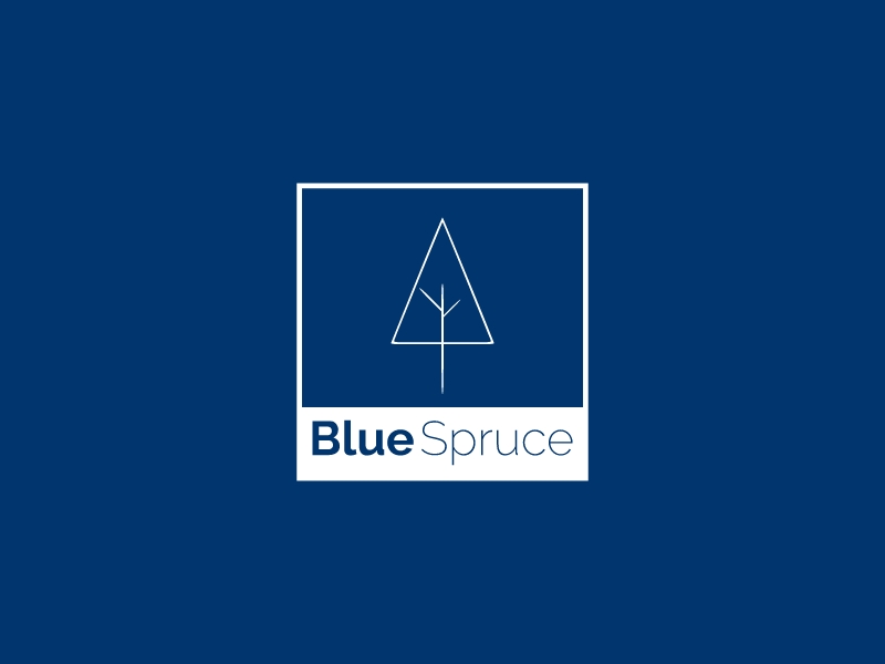 Blue Spruce logo design