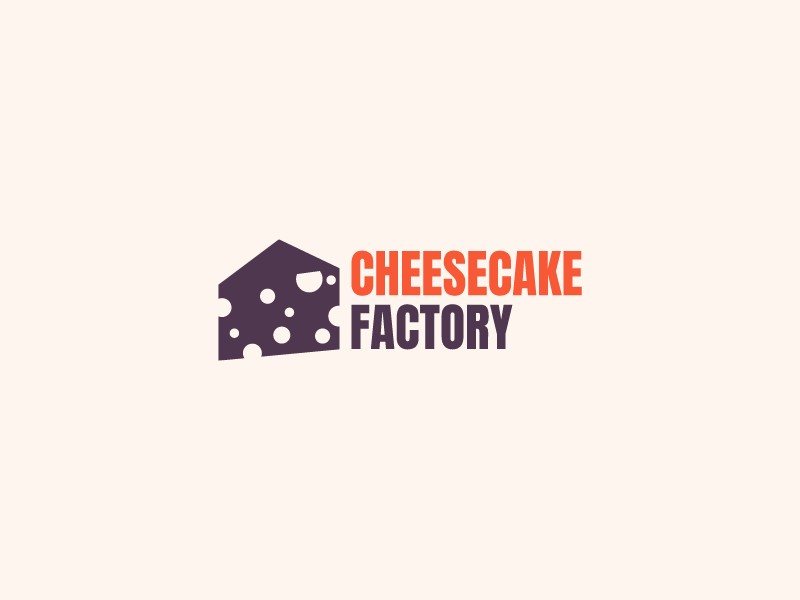 CheeseCake Factory logo design