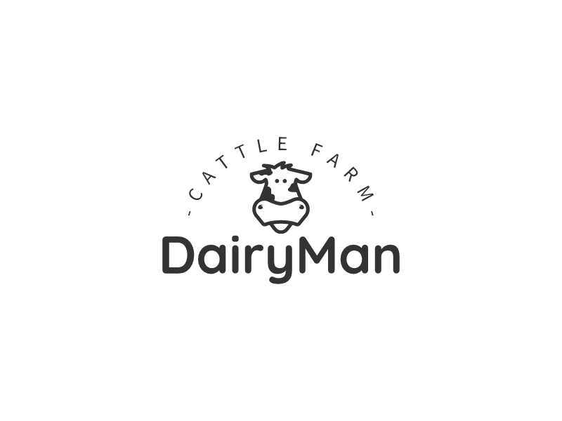 DairyMan logo design