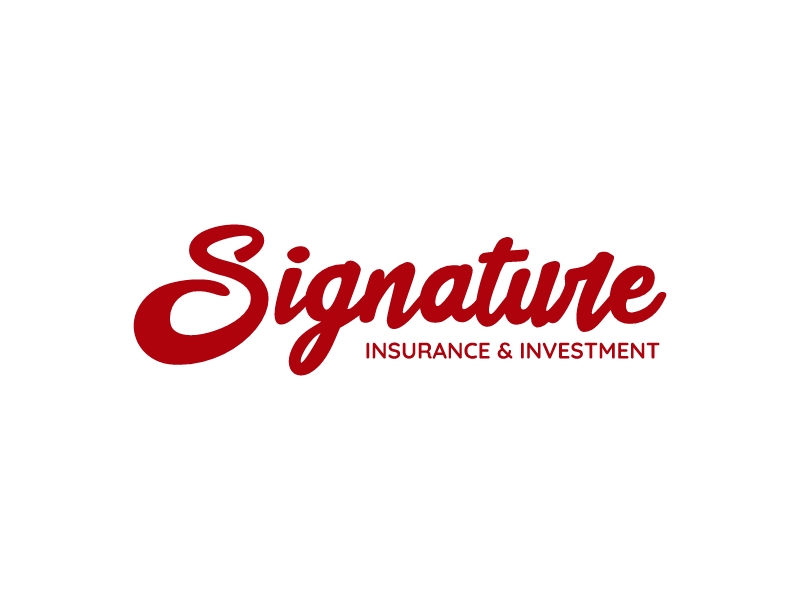 Signature logo design