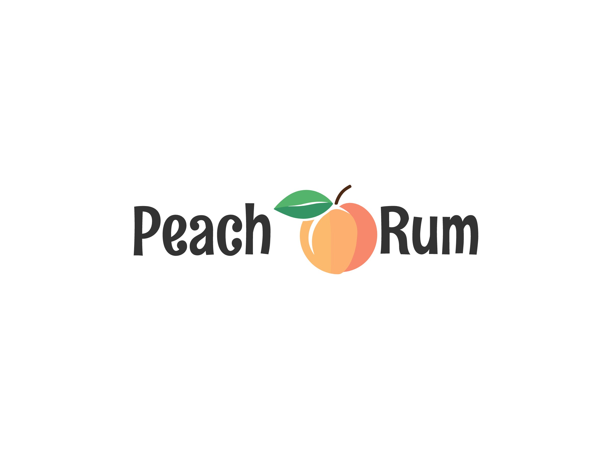 Peach Logo Design