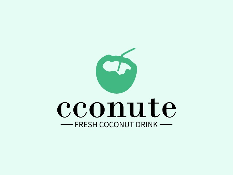 cconute logo design