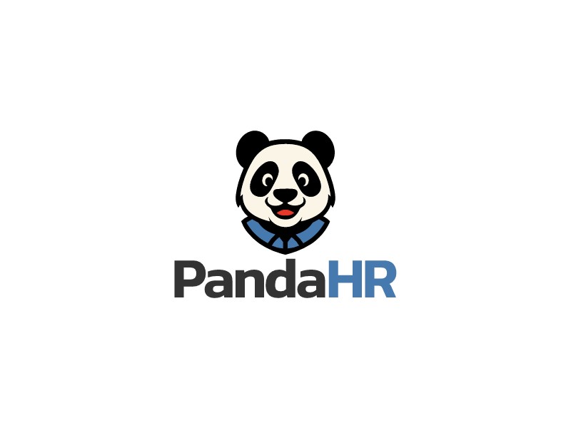 Panda HR logo design