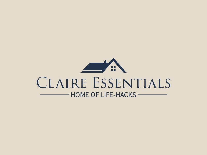 Claire Essentials logo design