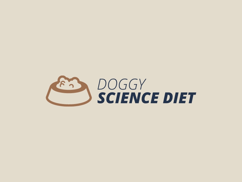 Doggy Science Diet logo design