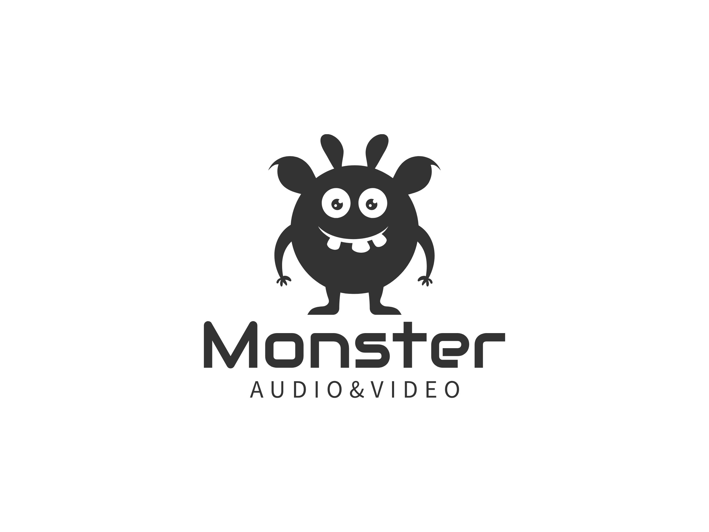 Monster logo design
