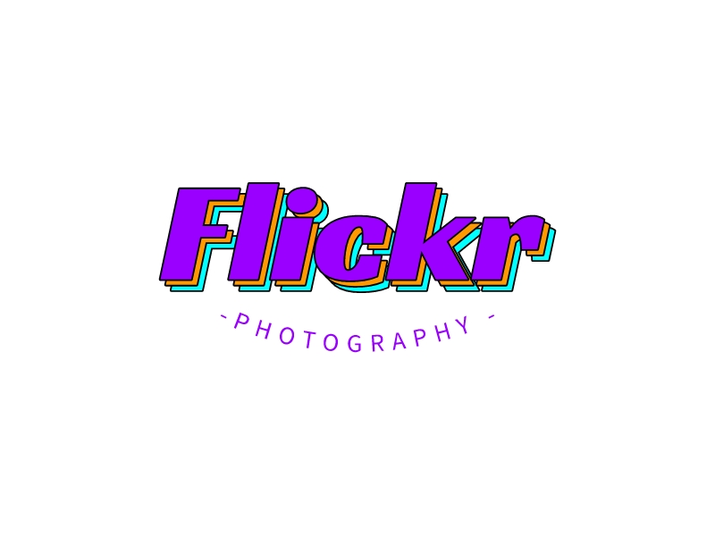 Flickr logo design