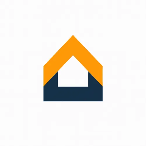 Abstract icon for real estate company
