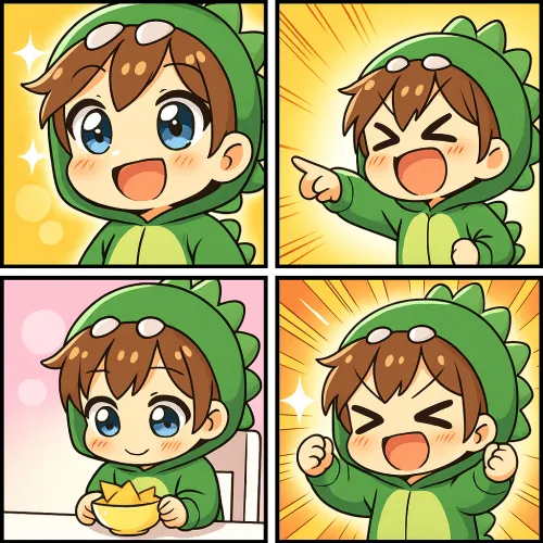 4-Koma Chibi Comic