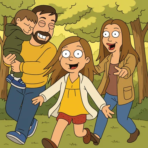 Family Guy Cartoon Style