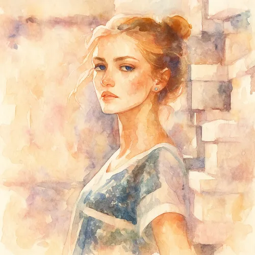 Watercolor Fashion Illustration
